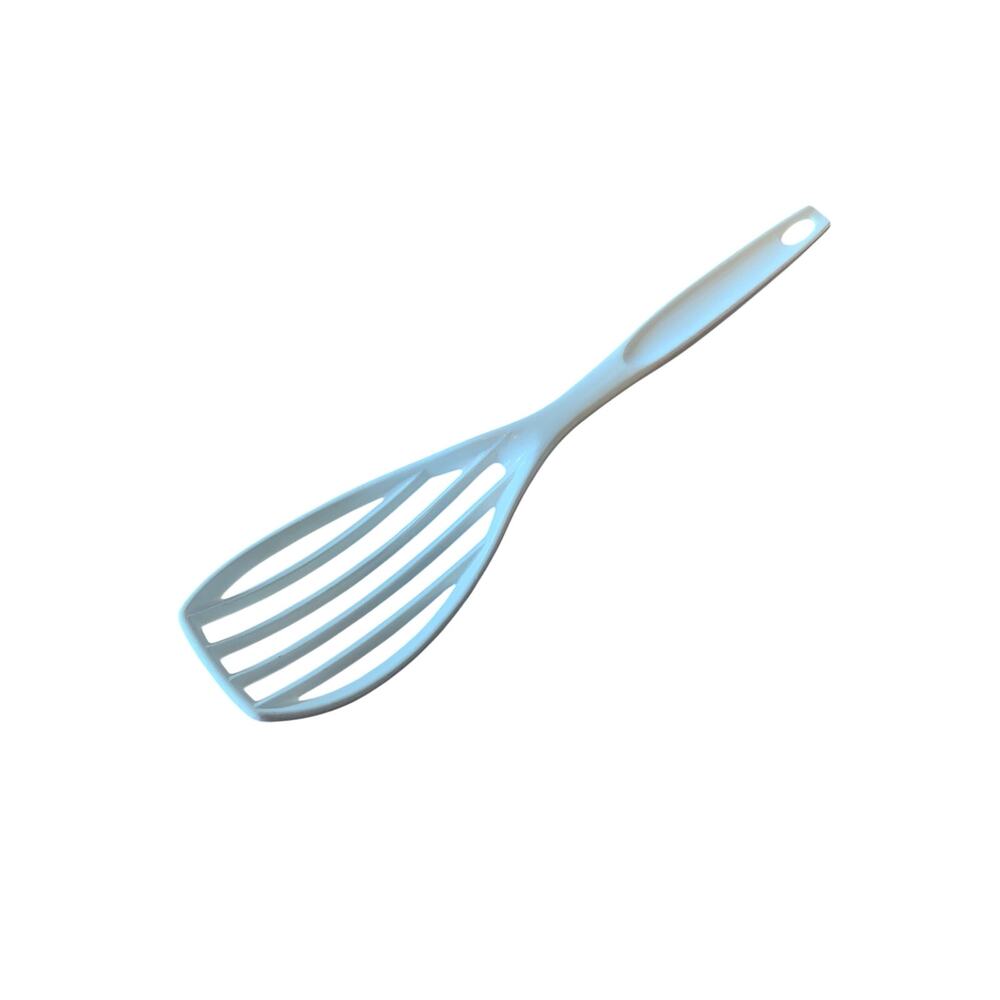 Foley Vintage Slotted Spoon Whipper Blender Whisk Almond Beige